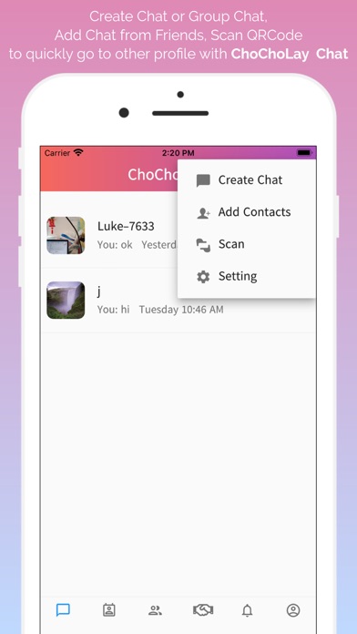 ChoChoLay Chat Screenshot