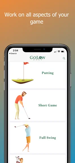 Game screenshot GoLow Golf: Audio Lessons mod apk
