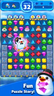 jewel ice mania: match3puzzle! iphone screenshot 3