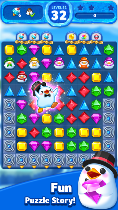 Screenshot #3 pour Jewel Ice Mania: Match3Puzzle!