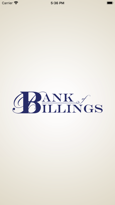 Bank of Billings Screenshot