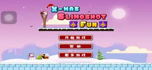 X-Mas Slingshot Fun screenshot #1 for iPhone