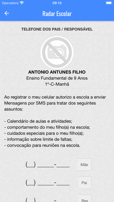 Radar Escolar Salto Pirapora Screenshot
