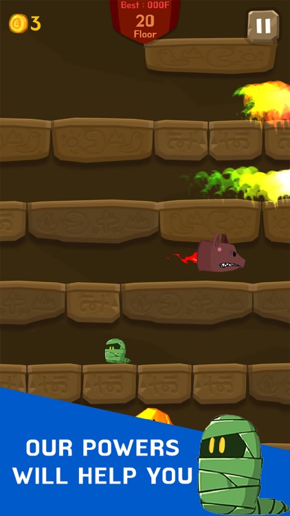Jumpy worm - Fun jumping games screenshot-3