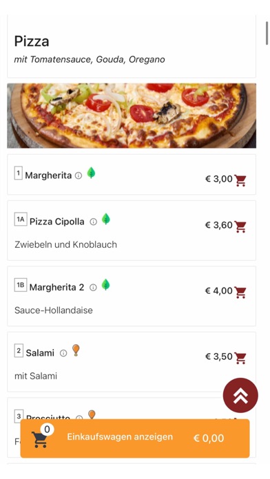 Pronto Pizza Luenen Screenshot