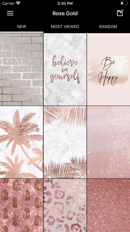 Rose sales gold wallpaper