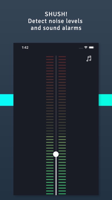 Screenshot #1 pour Shush - Sound & Noise meter