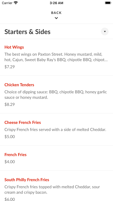 South Philly Hoagies Screenshot