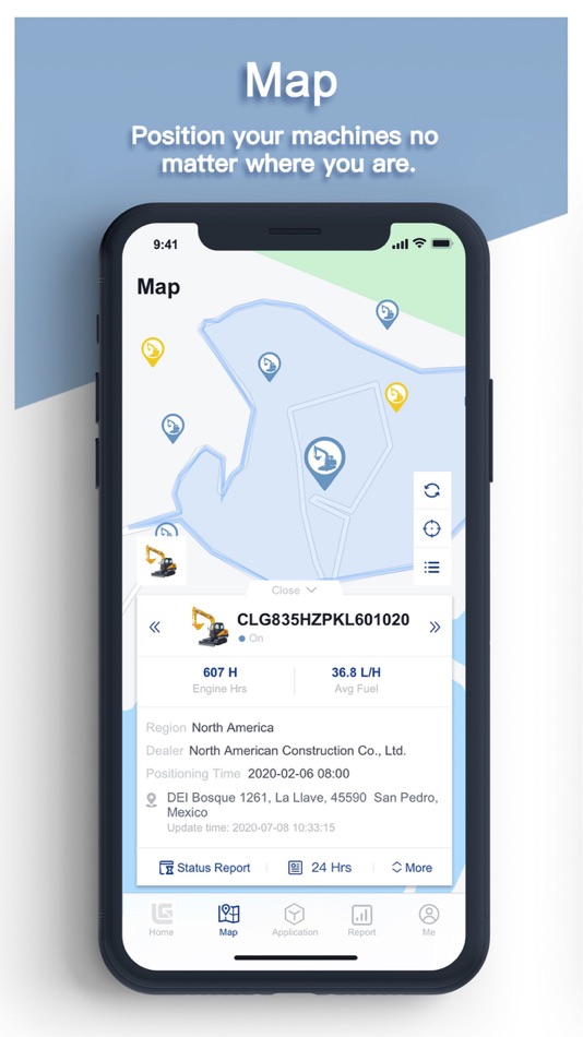 #2. LiuGong iLink (iOS) 由: 广西柳工机械股份有限公司
