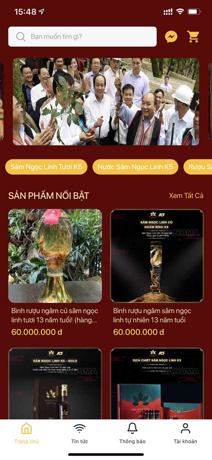 NOLIKO Sâm Ngọc Linh KonTum