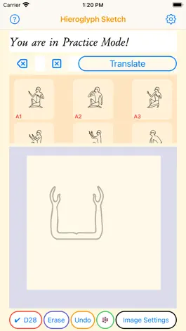 Game screenshot HieroglyphSketch mod apk
