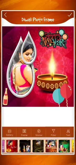 Game screenshot Diwali Photo Frame - Sticker mod apk