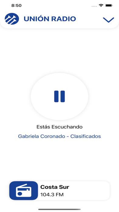 Unión Radio GT Screenshot