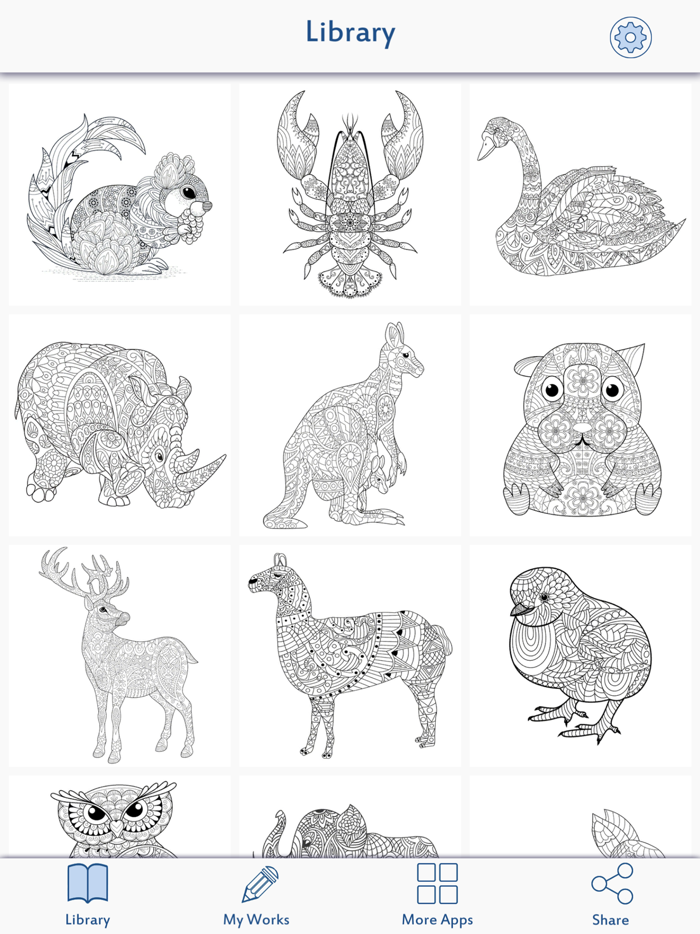 Animal Coloring Pages Games