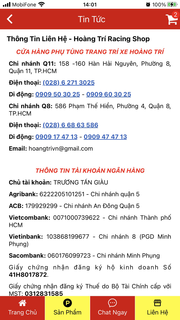 Trang trí xe máy Hoàng Trí