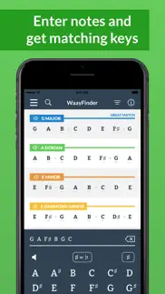 waayfinder: music key finder iphone screenshot 1