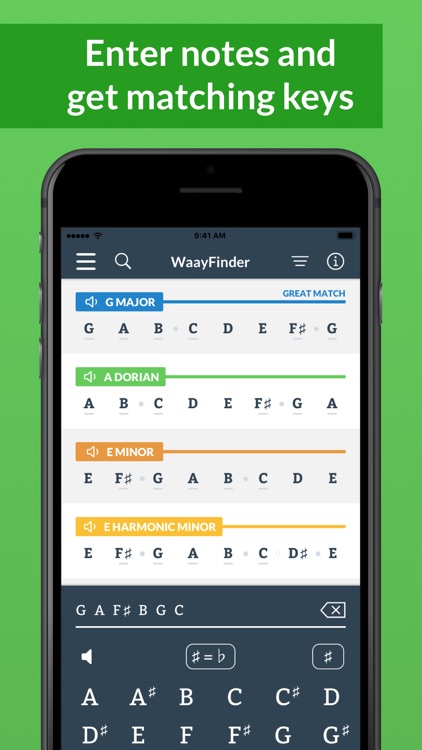 WaayFinder: Music Key Finder