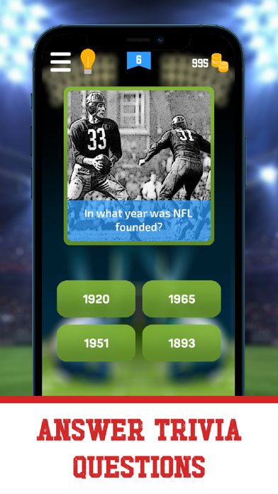 Screenshot #2 pour NFL Quiz - American Football