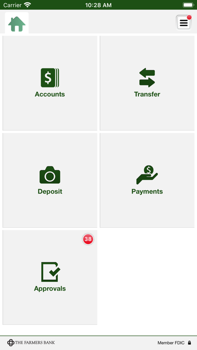 The Farmers Bank Business Screenshot