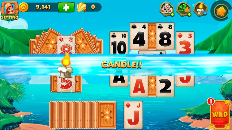 Solitaire Tripeaks Lost Worlds screenshot-0