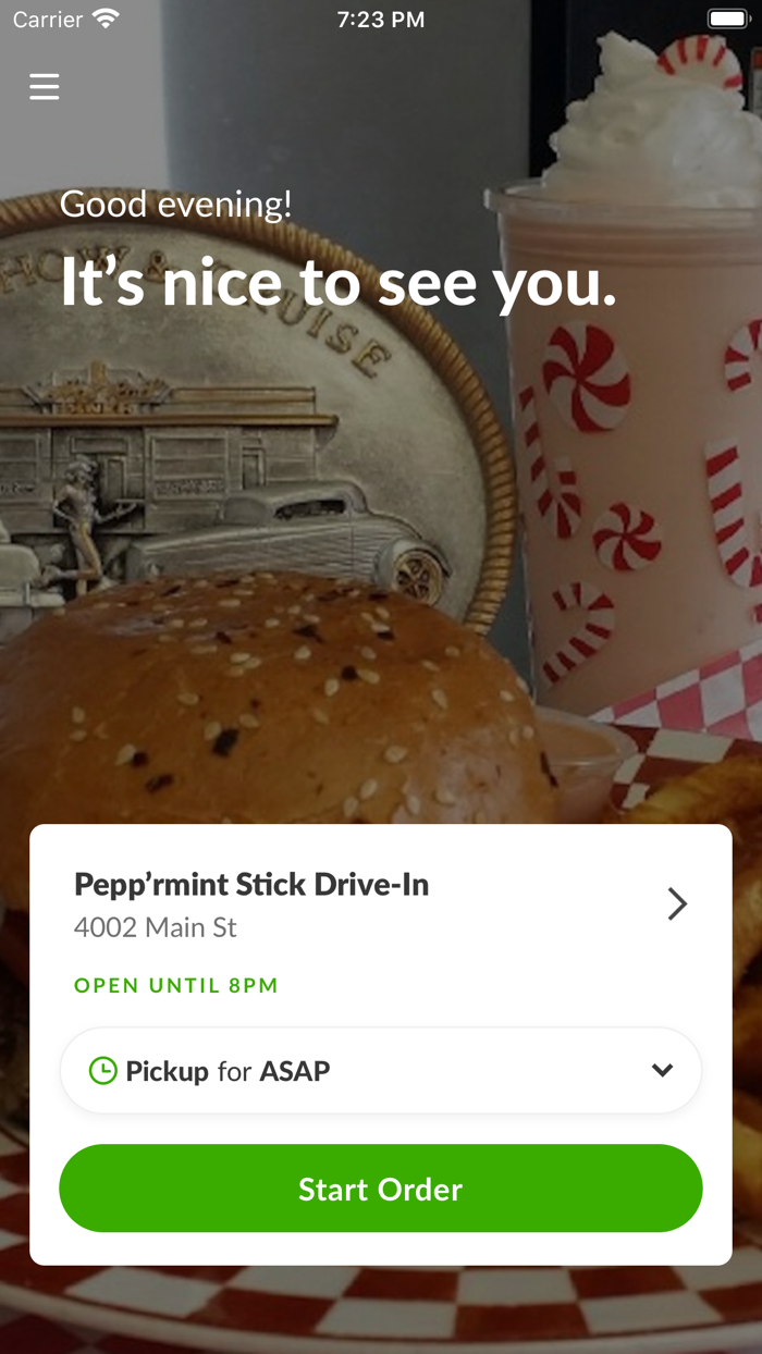 Peppermint Stick Drive-In
