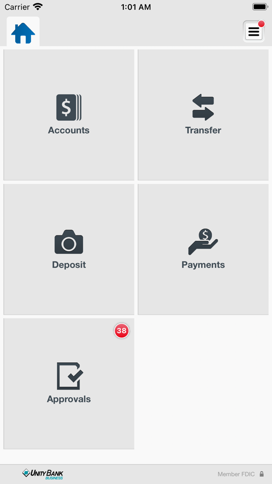 #3. Unity Bank Business Mobile (iOS) 由: Unity Bank