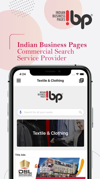 Clothing & Textile Screenshot