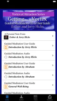 abraham hicks vortexattraction iphone screenshot 2