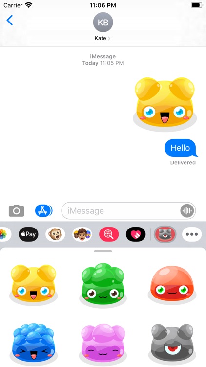Monster Jelly Stickers