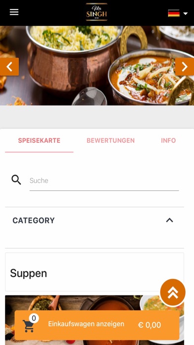 Screenshot #1 pour Mr Singh Restaurant