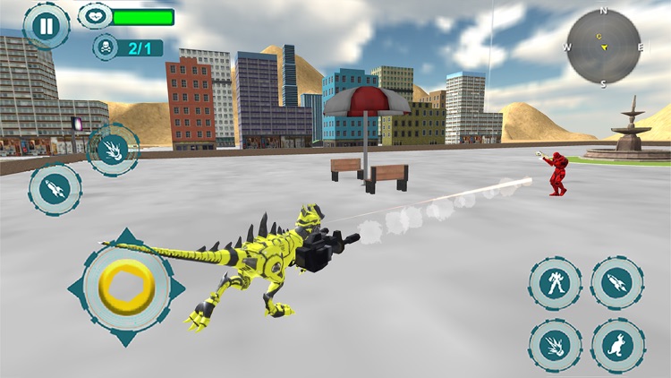 Dinosaur Robot Transform Games