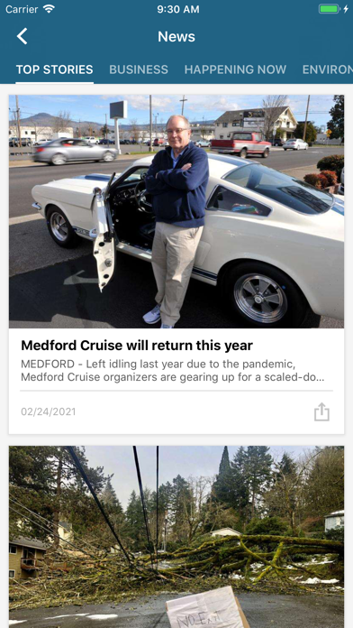 Mail Tribune - Medford, OR Screenshot