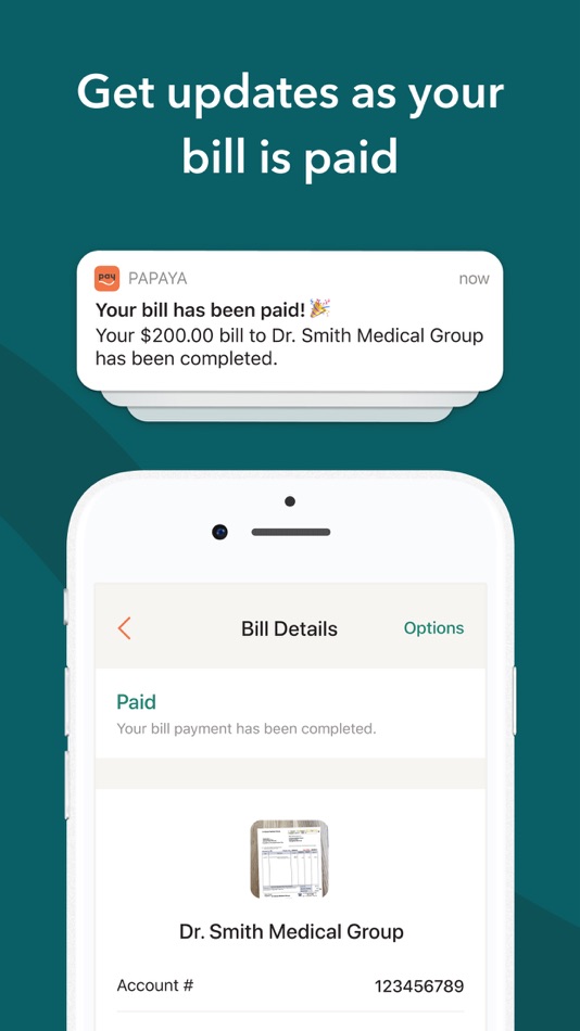 #4. Papaya: Securely Pay Any Bill (iOS) By: SnapPays Mobile, Inc