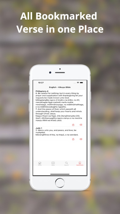 English - Kikuyu Bible Screenshot