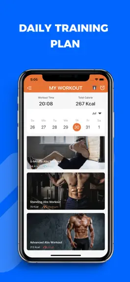 Game screenshot Workout: Six Pack in 30 Days apk