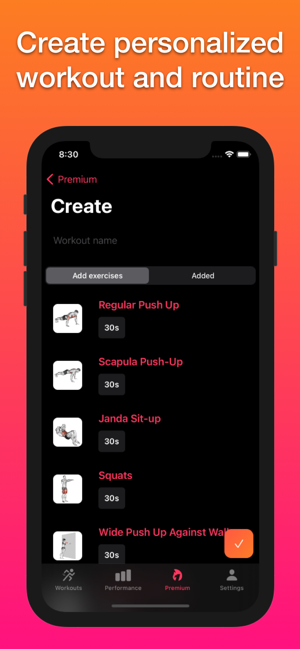 ‎1 Minute Fitness: Home Workout Screenshot