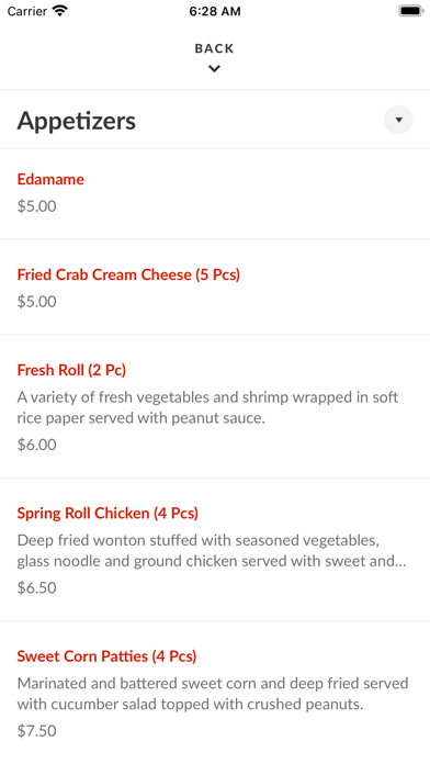 Zato Thai Cuisine & Sushi Screenshot