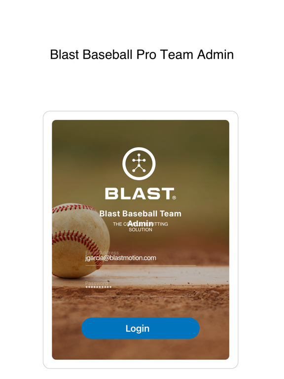 Screenshot #4 pour Blast Baseball Pro Team Admin