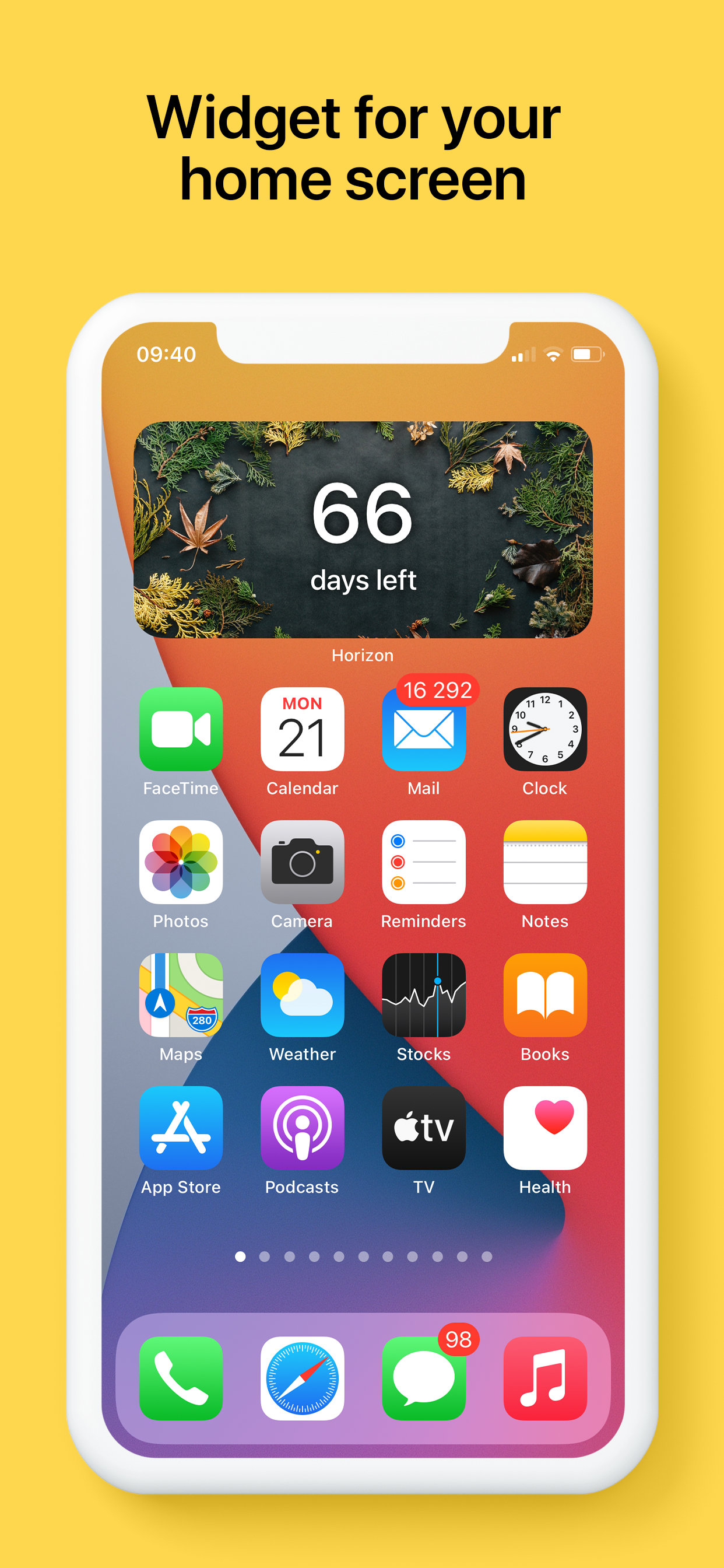 Horizon: Countdown Calendar