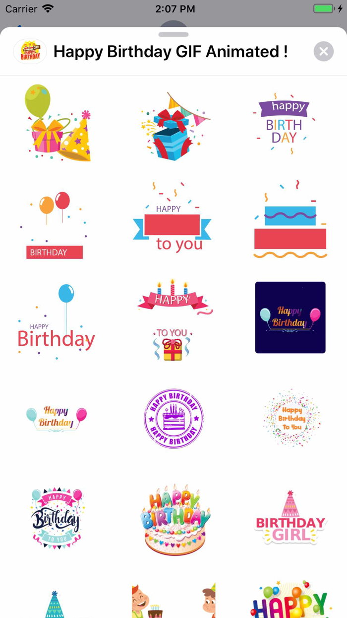 Happy Birthday GIF Animated