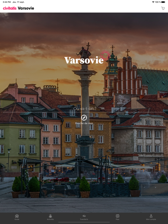 Screenshot #4 pour Guide de Varsovie Civitatis