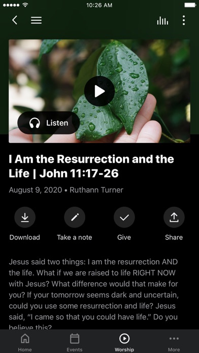 Skyline Church, DE Screenshot