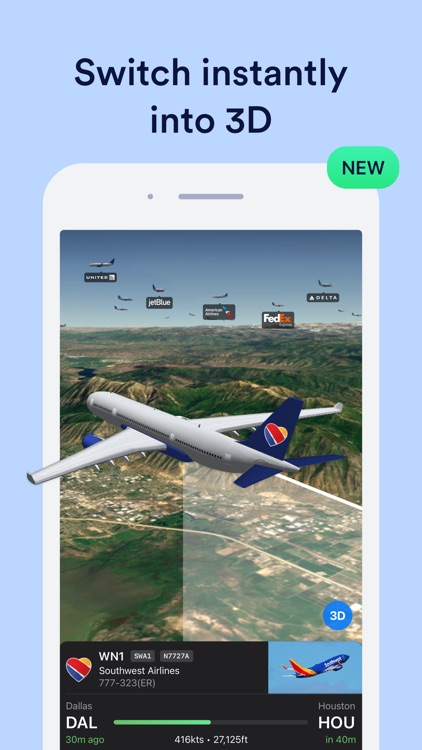 Plane Finder ⁃ Flight Tracker