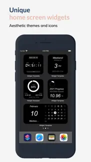 widget template iphone screenshot 1