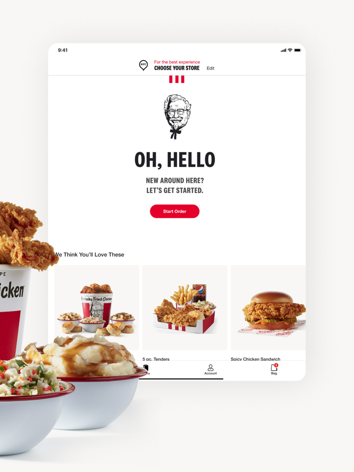 KFC US - Ordering App