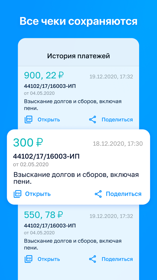 #5. ФССП России: проверка и оплата (iOS) 来自: PROSTYE PLATEZHI, OOO
