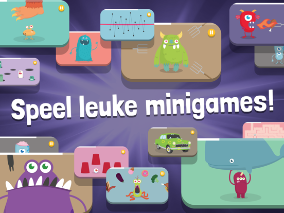 Monsterz Minigames Deluxe iPad app afbeelding 1