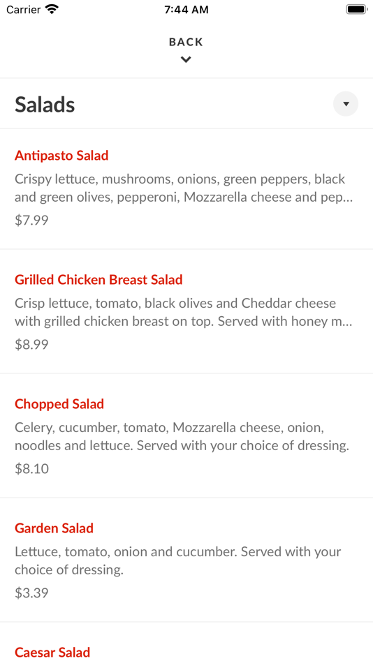 #3. Jake's Pizza Northbrook (iOS) 由: ChowNow