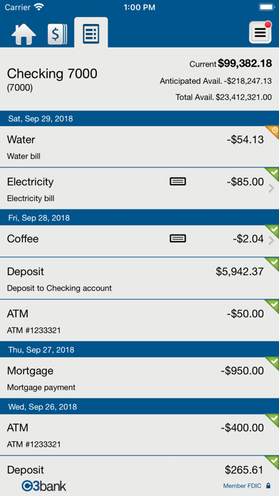 C3bank Business Screenshot