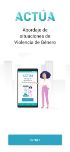 ACTUA contra ViolenciaDeGénero screenshot #2 for iPhone